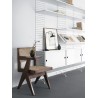 58x30cm - Magazine shelf solid - white - String Furniture