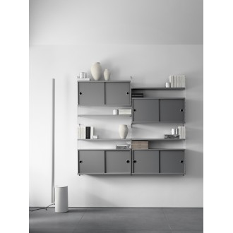 78x30cm - 3-pack shelves - Grey