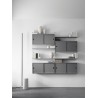 78x30cm - 3-pack shelves - Grey