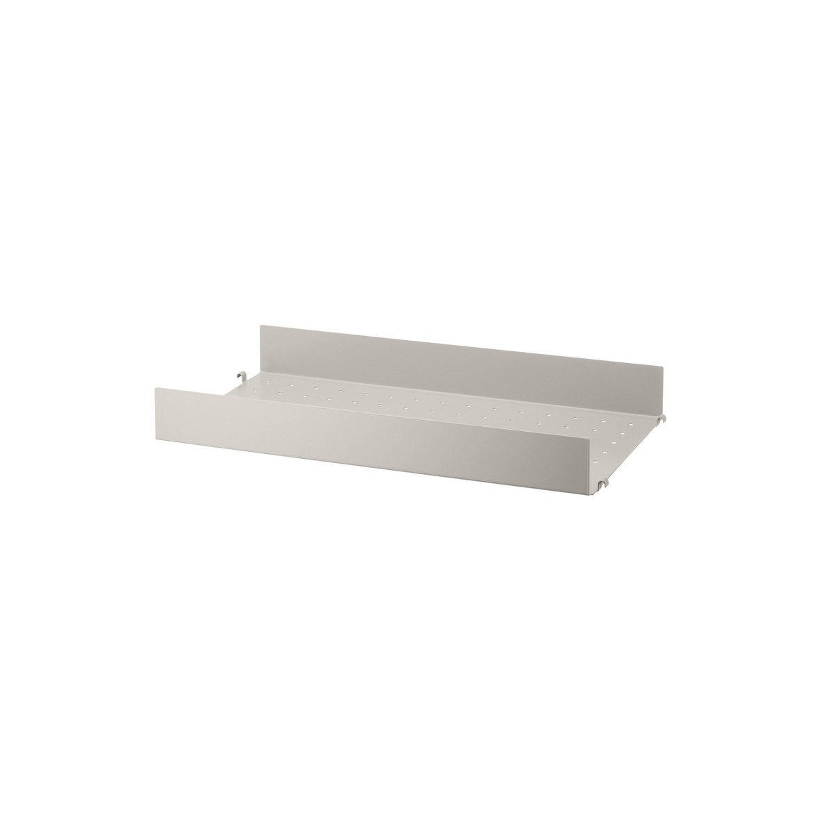 58x30cm - Metal Shelf High - beige