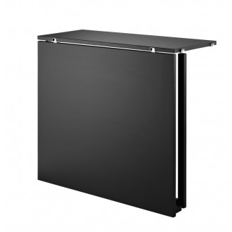 Table Pliante - Frêne teinté noir/Noir