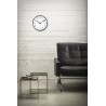 16cm - AJ Station wallclock - black edge