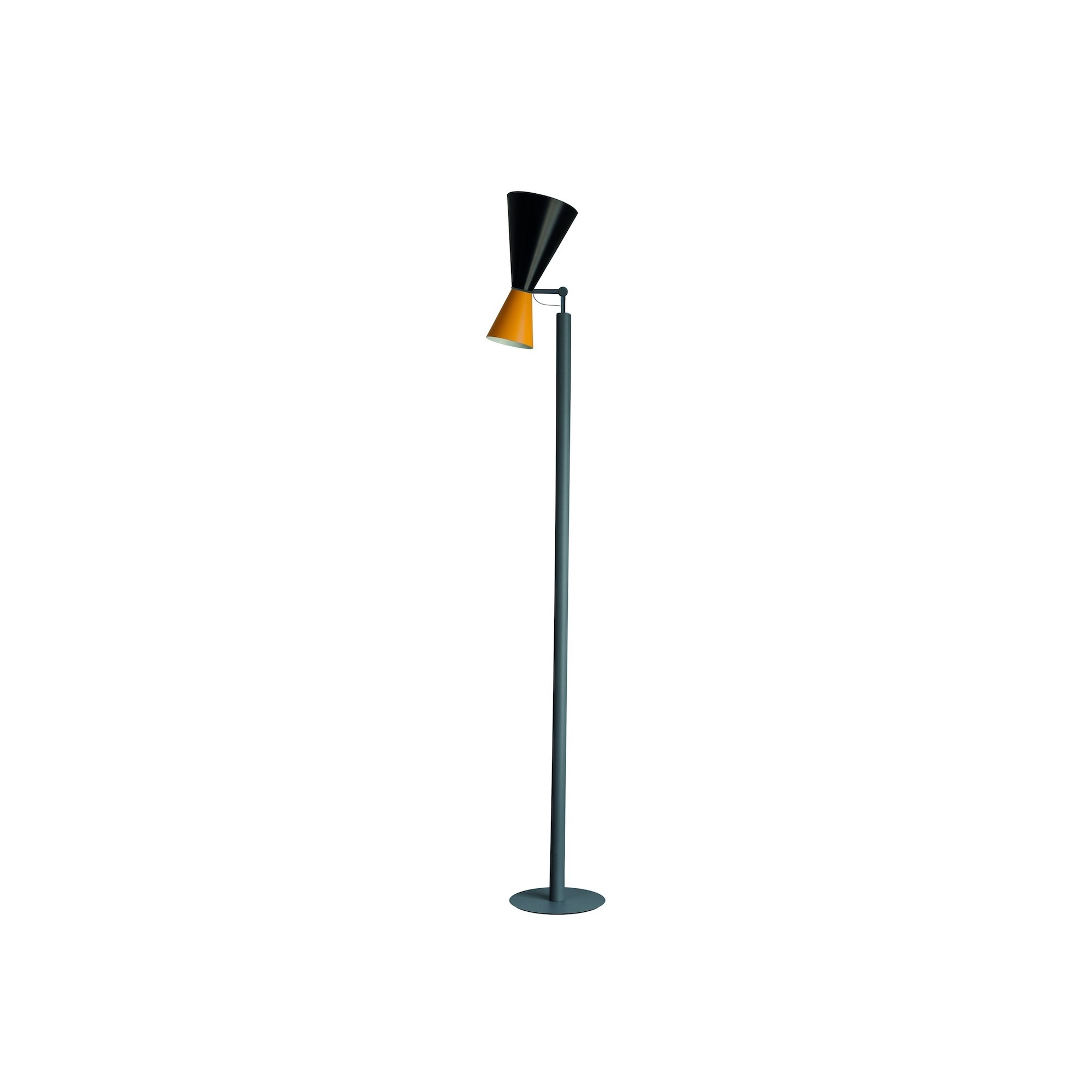 noir/jaune - lampadaire Parliament - Nemo lighting