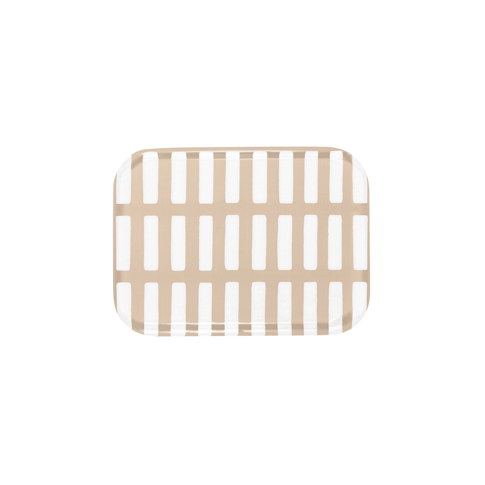 27x20cm - Siena tray, sand / white - Artek