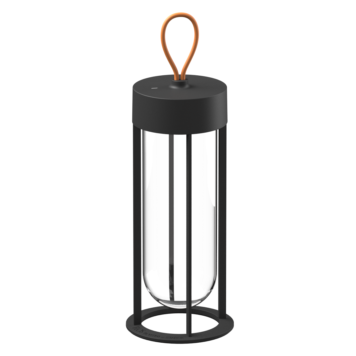 In Vitro Unplugged portable lamp – black - Flos