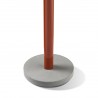 lampadaire Bellhop - blanc/rouge brique (F1070075) - Flos