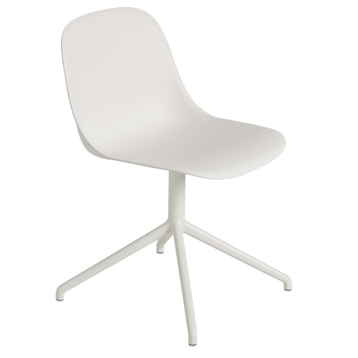 white - Fiber swivel base - Muuto