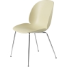 pastel green shell - chrome base - Beetle chair plastic - Gubi