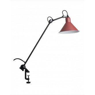 black, red cone - Gras 201 - architect lamp