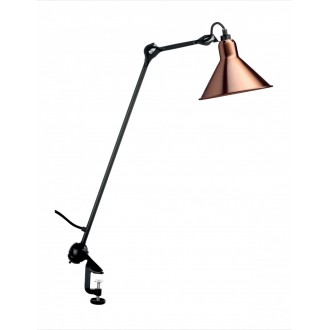 black, copper-white cone - Gras 201 - architect lamp