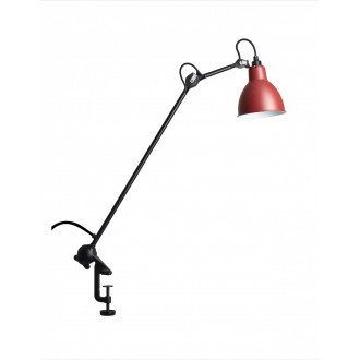 black, red round - Gras 201 - architect lamp