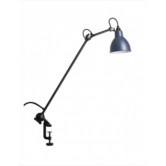 black, blue round - Gras 201 - architect lamp