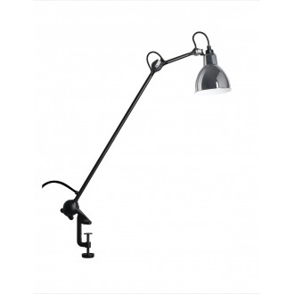 black, chromed round - Gras 201 - architect lamp