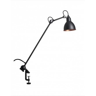 black, black-copper round - Gras 201 - architect lamp