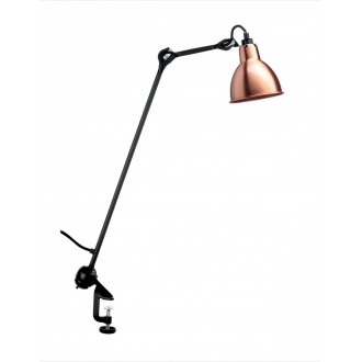 black, copper-white round - Gras 201 - architect lamp