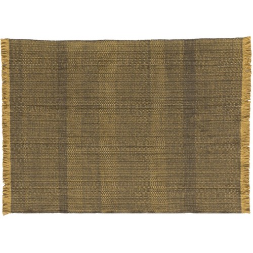 250x350cm - Tres Texture - polyethylene rug - mustard - Nanimarquina