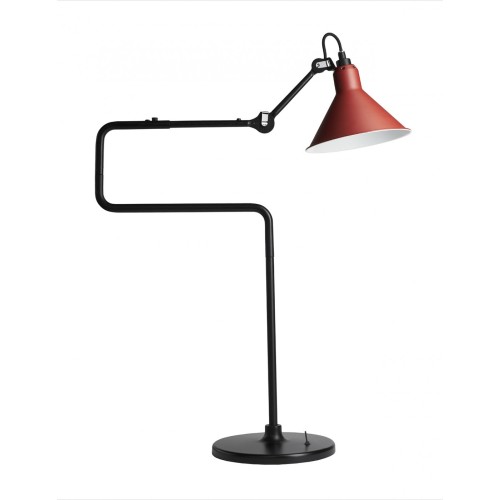 black / conic red - Gras 317 - table lamp - DCW éditions