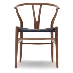 Carl Hansen & Søn – CH24 chair, oiled walnut and black papercord