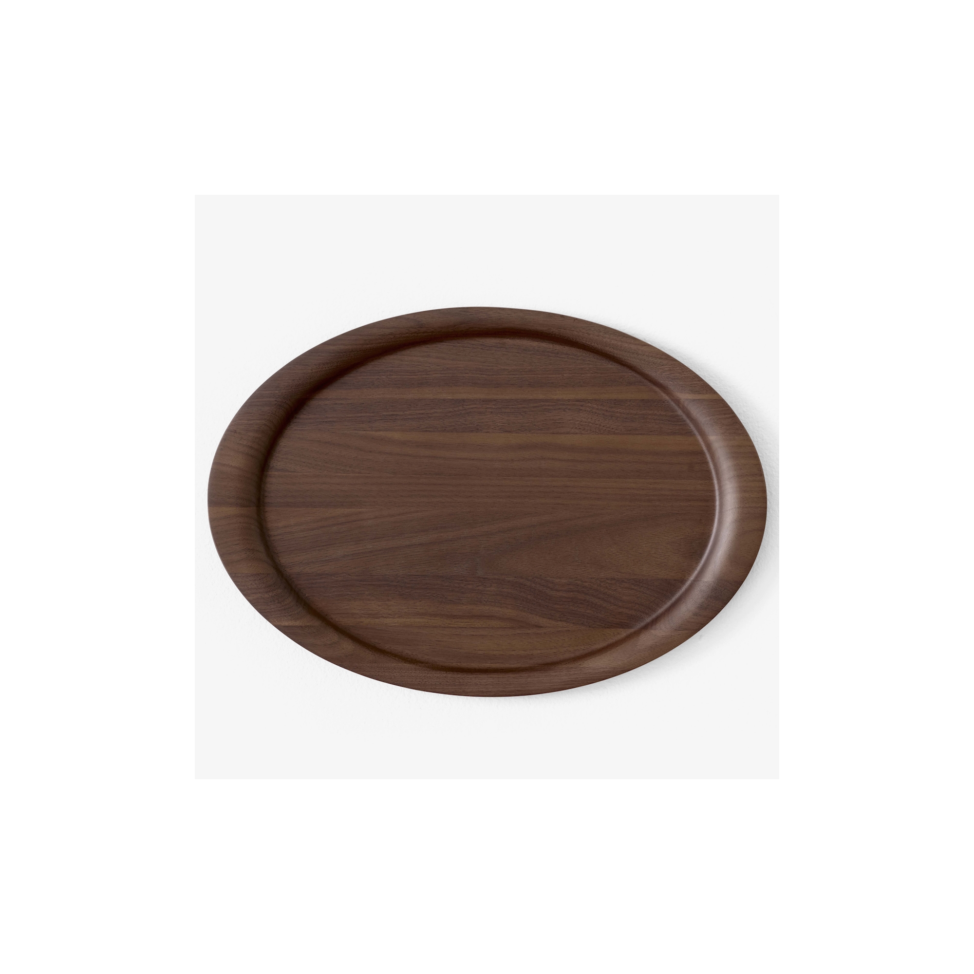 40x28cm, lacquered walnut – Tray SC64 - &Tradition