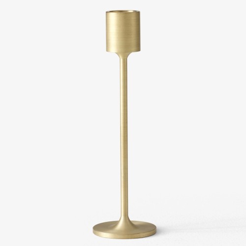 18cm Candleholder SC59 – Brushed Brass - &tradition