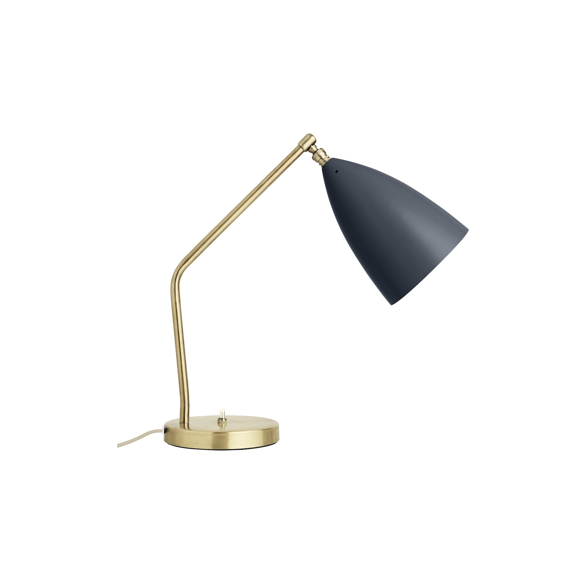 anthracite grey semi matt - Gräshoppa table lamp - Gubi