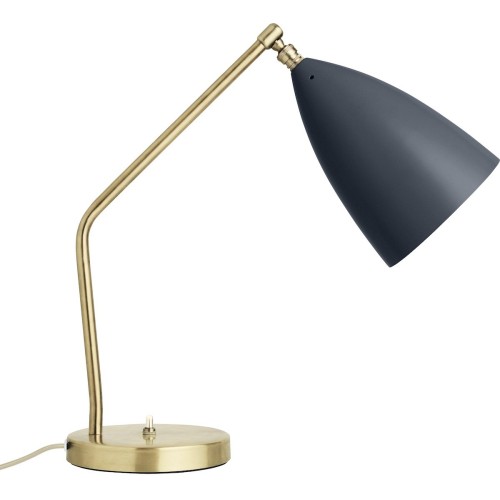 anthracite grey semi matt - Gräshoppa table lamp - Gubi