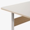 Mushroom linoleum - oak and chrome base - Pavilion AV16 desk - &Tradition