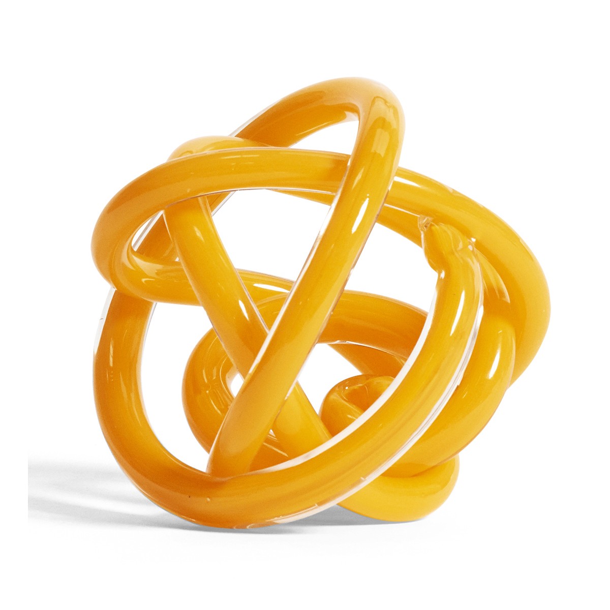 S Ø9 cm - jaune chaud - Knot n°2 - HAY