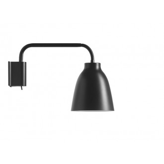 Caravaggio Read wall lamp – Black