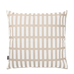 40x40cm - housse de coussin Siena - sable / blanc - Artek