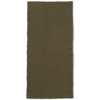 50 x 100 cm - olive - Organic hand towel