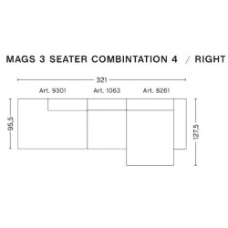 Bolgheri - Mags 3 pl. -  Comb. 4 droit - HAY