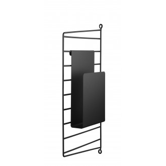 magazine holder 17x27cm - black