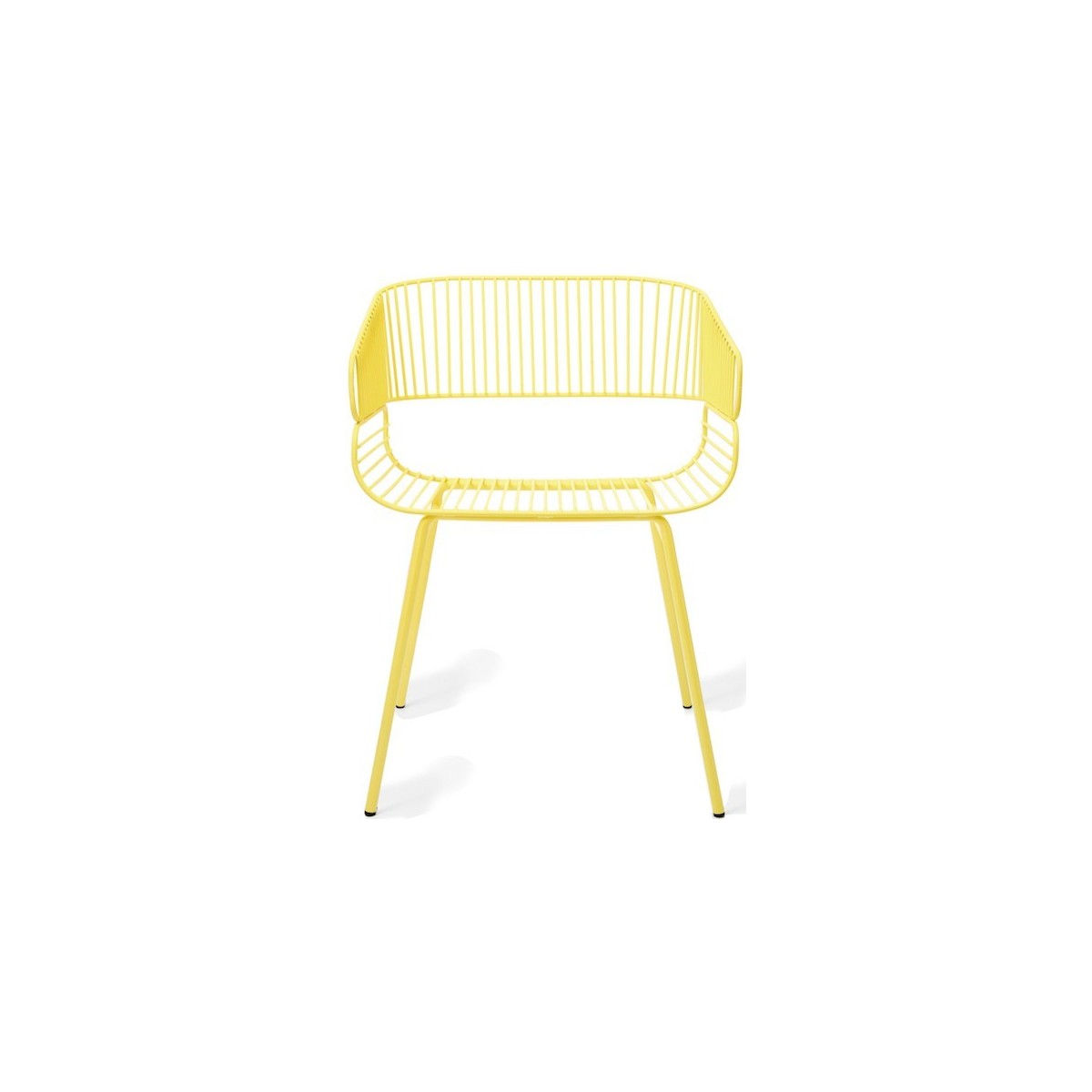 jaune - chaise Trame