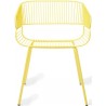 jaune - chaise Trame