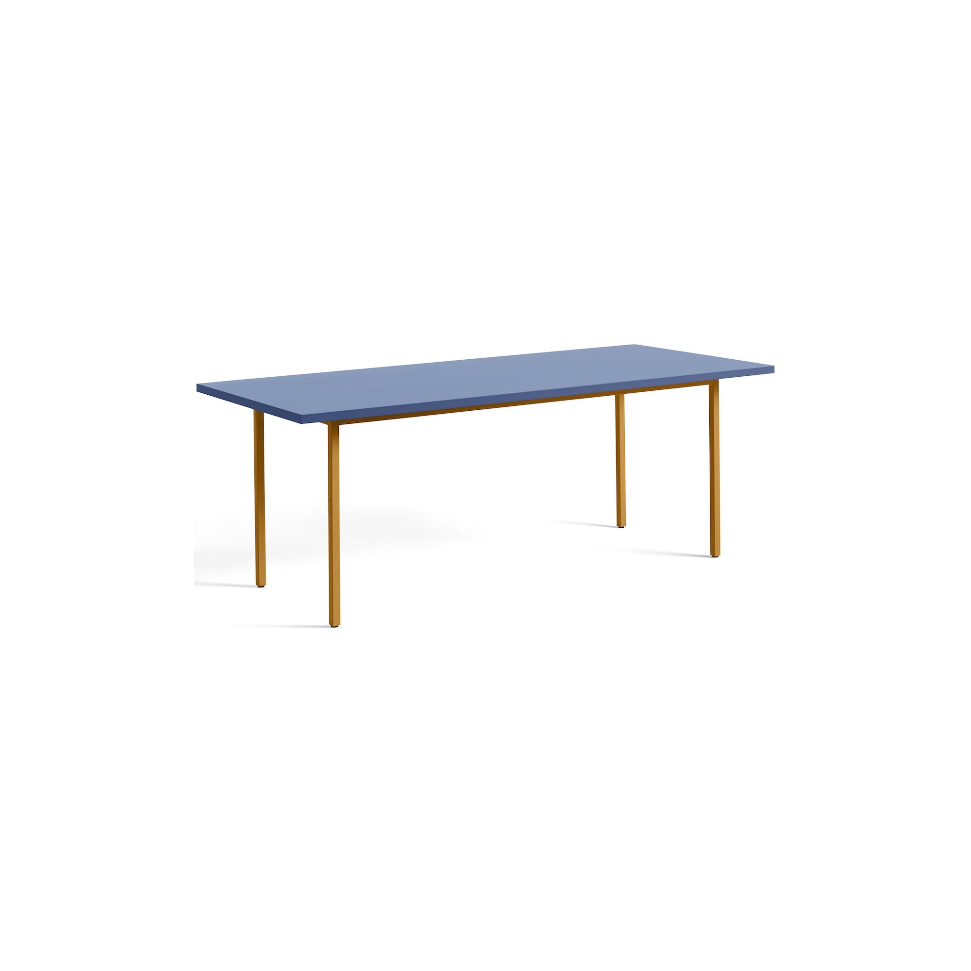 bleu / ocre - 200x90xH74 cm - table TWO-COLOUR - HAY