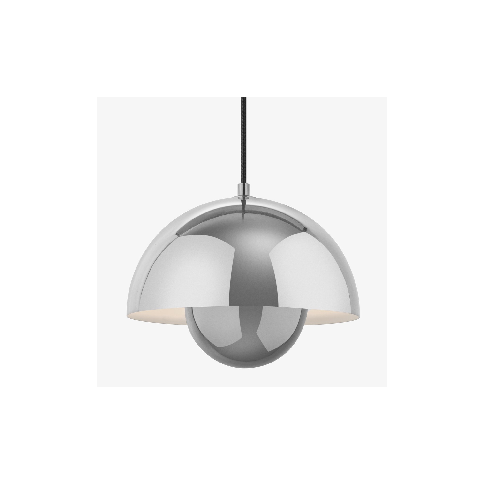 &Tradition – FlowerPot VP1 pendant, polished stainless steel