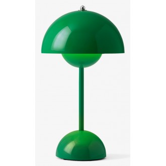 &Tradition – FlowerPot VP9 wireless table lamp, signal green