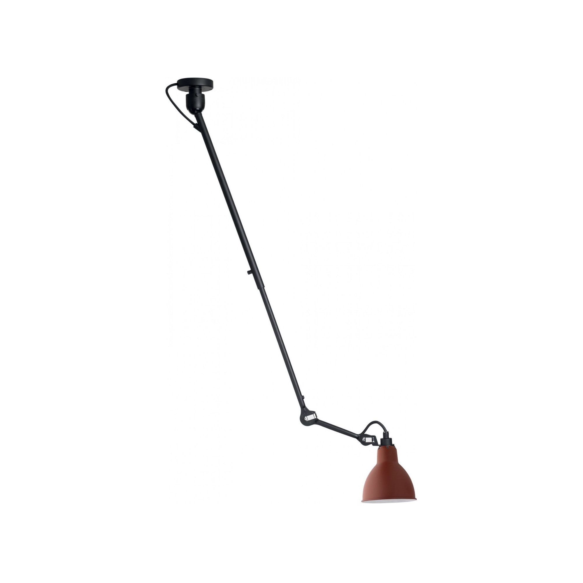 black / round red - Gras 302 L - pendant - DCW éditions