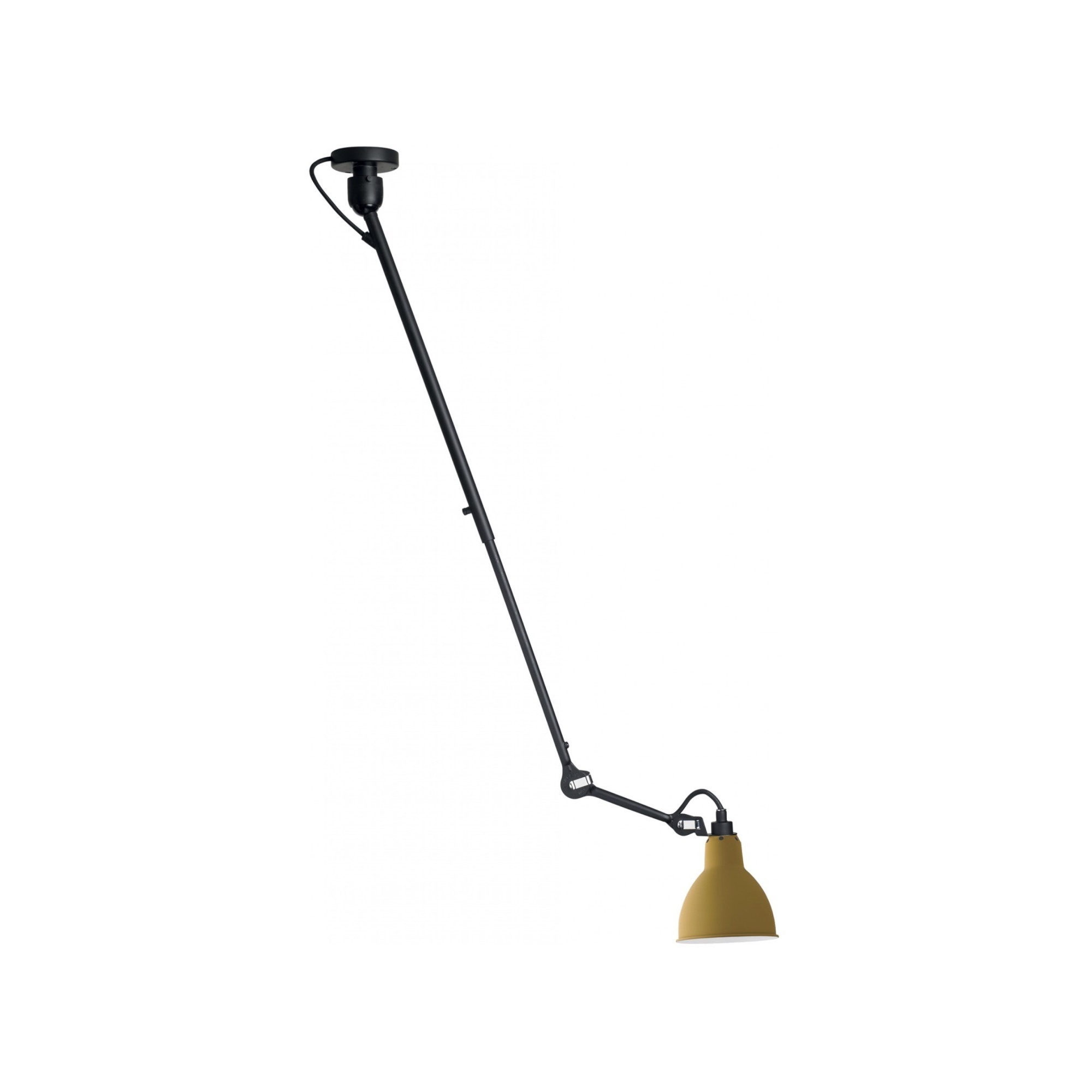 black / round yellow - Gras 302 L - pendant - DCW éditions