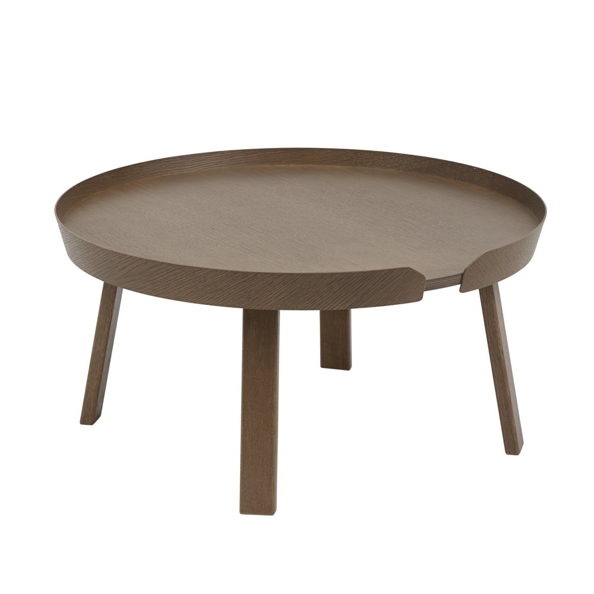 MUUTO - dark stained brown - L – Around Table - Exhibition item, very good state - OFFER