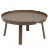 MUUTO - dark stained brown - L – Around Table - Exhibition item, very good state - OFFER