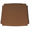 marron - cuir Loke 7748 - coussin d'assise CH23 - Carl Hansen & Søn