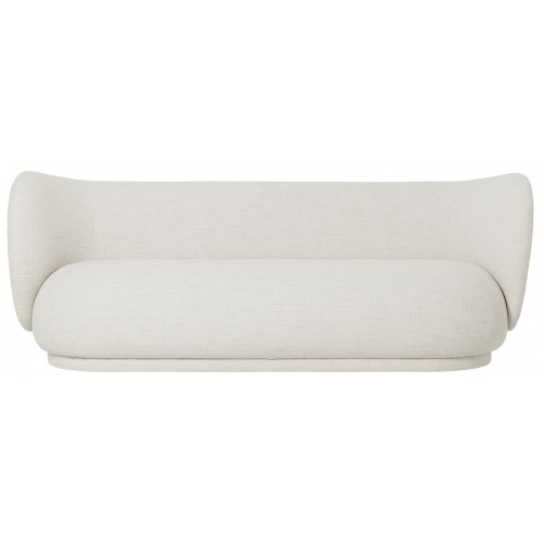 Canapé 3 places Rico – Bouclé Off-White - Ferm Living