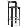 REY bar stool – Deep black - HAY