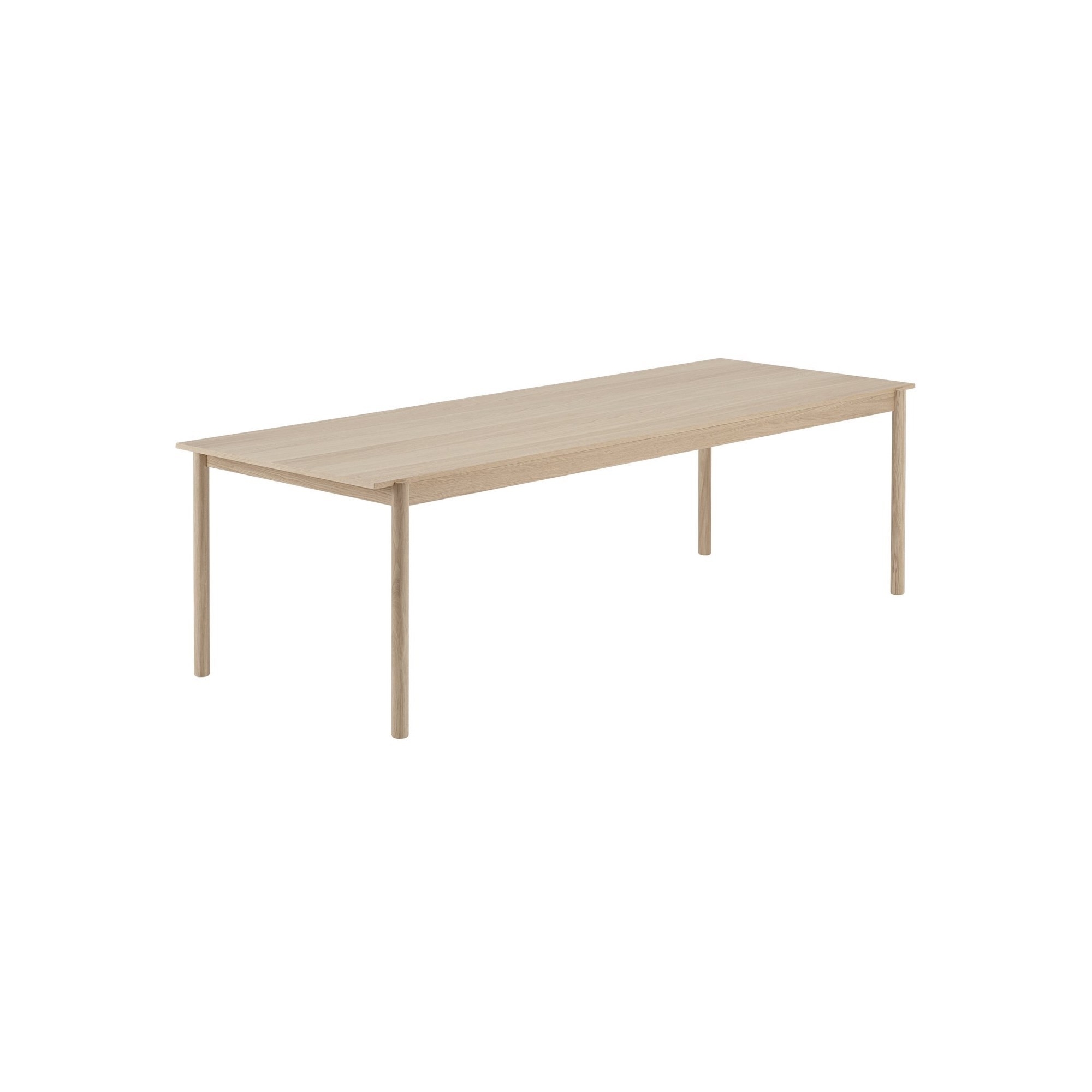 260 x 90cm chêne - table Linear - Muuto