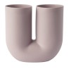 Kink vase – 27,4 x H26,3 cm – Dusty lilac - Muuto