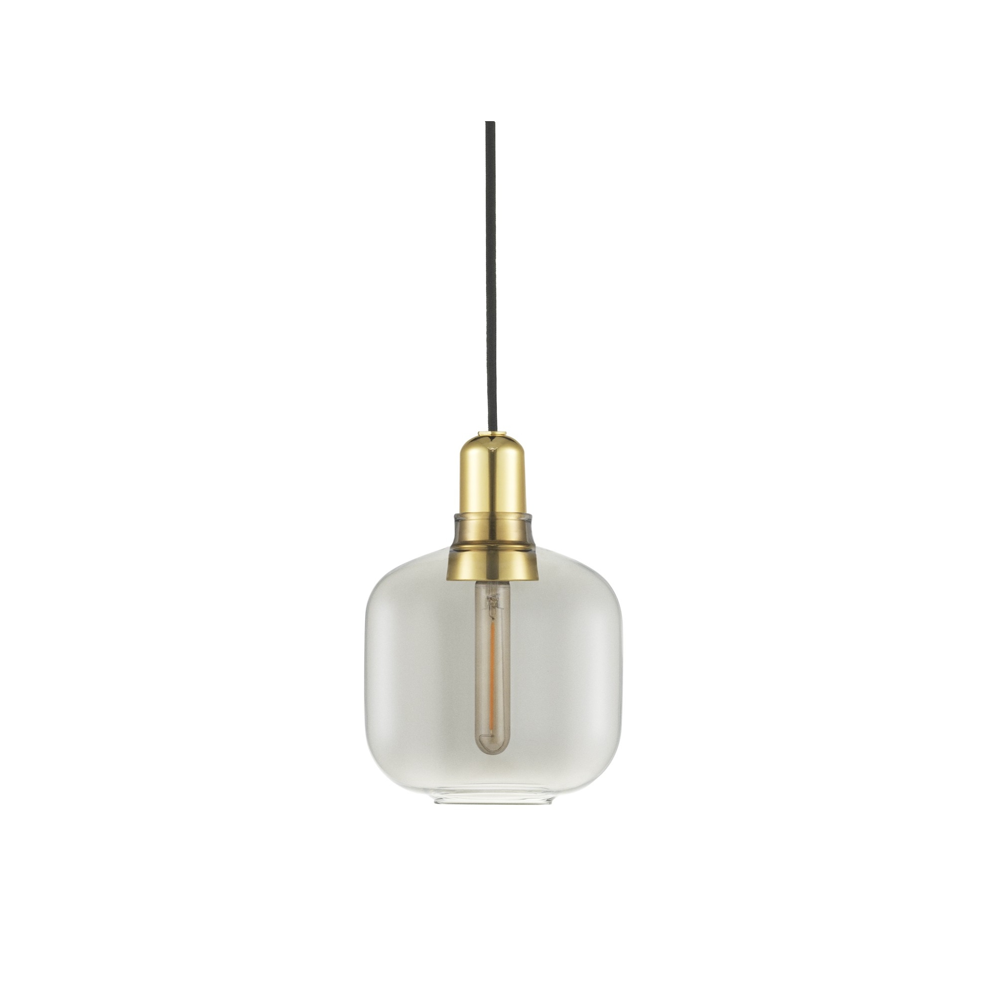 petit - fumé/laiton - suspension Amp - Normann Copenhagen