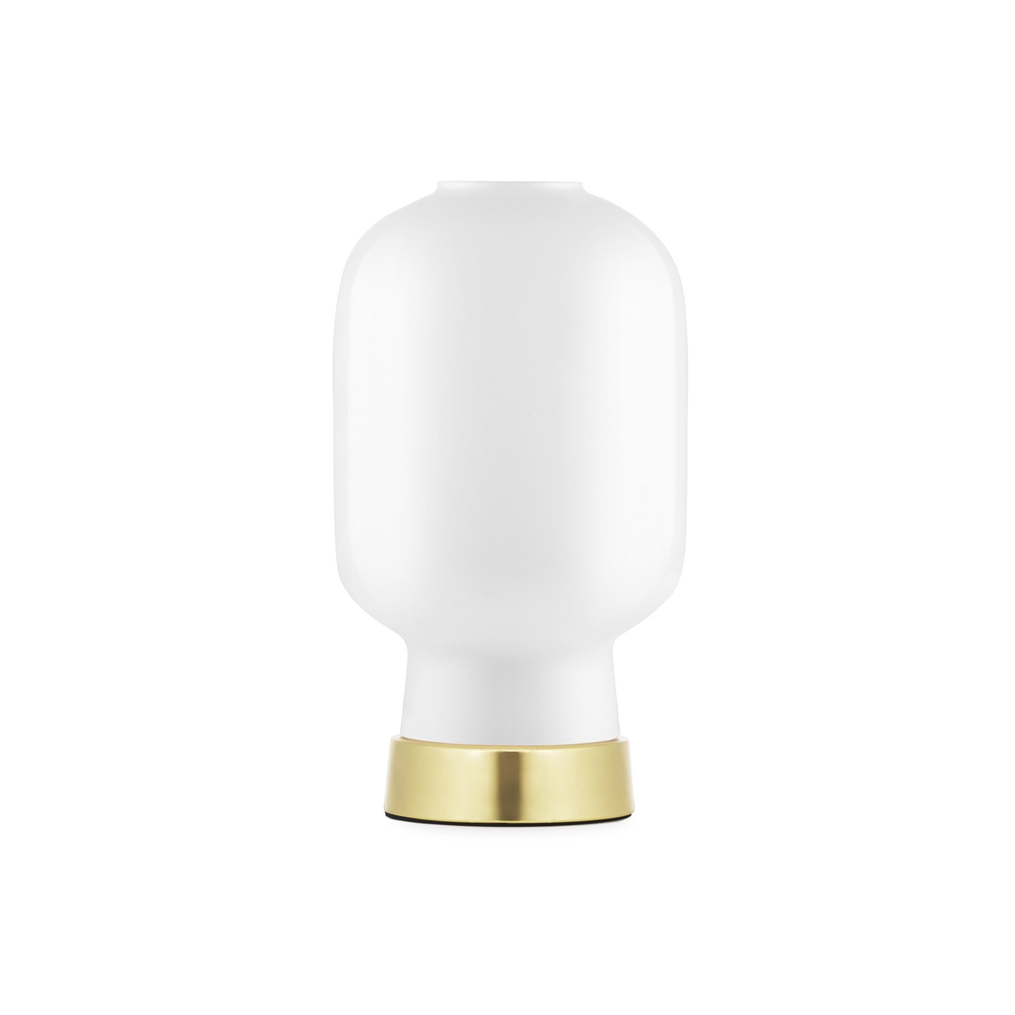 blanc/laiton - lampe de table Amp - Normann Copenhagen