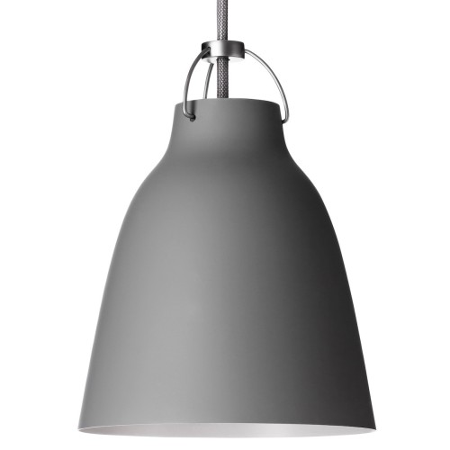 Caravaggio P1 – Matt grey45 + Grey cable - Fritz Hansen